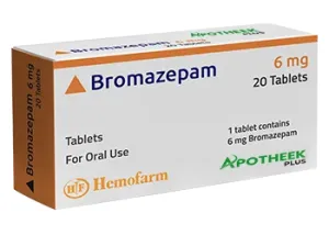 Bromazepam 6 mg 20 Tablets