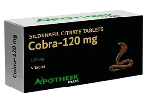 Cobra 120mg Sildenafil Citrate 5 Tablets
