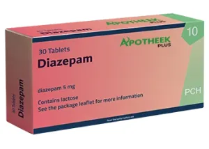 Diazepam 5 mg 30 tablets