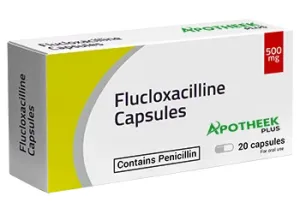 Flucloxacilline 500mg 20 Capsules