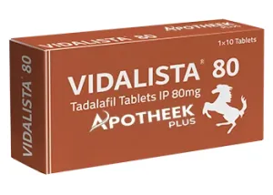 Vidalista 80mg 10 Tablets