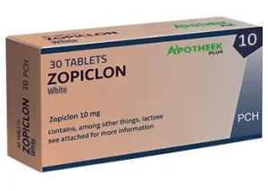 Zopiclon White 10 mg 30 Tablets